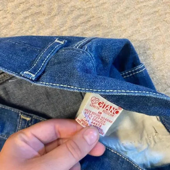Vintage Gitano NWOT Denim Jeans‎ - Picture 3 of 4
